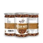 Berries And Nuts Premium American Pecan Nuts 300 Grams | Crunchy Nuts, Rich in Protein & Fibre, Pecans | 2 Bottle of 150 Grams - Fast UK Delivery - Image 4