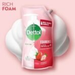 Dettol Foaming Handwash Refill - Strawberry, 700ml (Pack of 2)| Rich Foam | Moisturizing Hand Wash | Soft on Hands - Fast UK Delivery - Image 6