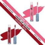 KINDED Liquid Lip Colour Vitamin E Enriched No Transfer Waterproof Long Stay Lipsticks Lip Gloss Set for Girls Women (Pack of 2, 6 ml each, Matte Finish, Shades Barbie Pink & More Maroon) - Fast UK Delivery - Image 3