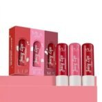 Mila Beaute Tinted Juicy Lip Balms Combo with 12 Hrs Moisturisation & SPF 15 I Almond Oil I Hydrating & Nourishing I For Dry & Chapped Lips I Lip Balm for Winter I Pack of 3 - Fast UK Delivery - Image 2