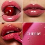 mCaffeine Shades Hydra Gloss Tinted Lip & Cheek Oil | Intense Hydration,Non-sticky & Plumps Lips | Infused with Squalane & Rich Oil Blend | Juicy, Glazed Lips with Natural Tint | Lipstick for Women | 5 ml - Cherry Glaze - Fast UK Delivery - Image 5