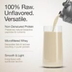 Wellbeing Nutrition 100% Raw Whey Protein Concentrate (Unflavoured) | 27g Protein, 12.7g EAA, 6g BCAA | 4B CFU Probiotics & Natural Digestive Enzymes | No Bloating, Easy to Digest | 1kg - Image 5