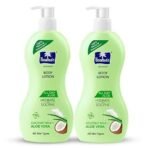 Parachute Advansed All Day Aloe Body Lotion with Coconut Milk & Aloe Vera, 100% Natural Moisturisers, (Pack of 2) - Fast UK Delivery - Image 2