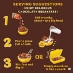 Bagrry's Choco+ Multigrain Chocos Cereal, No Maida, 1.1kg Pouch, Yummy Chocolate Chocos for Kids & Adults | Goodness of Oats, Whole Wheat, Rice, Yummy Chocolaty Breakfast Cereal - Fast UK Delivery - Image 6