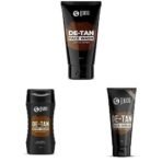 Beardo DeTan Combo | DeTan Bodywash for Men 200ml, DeTan Coffee Face Wash 100ml & BD DeTan Face Scrub Tube 100g (Set of 3) - Fast UK Delivery - Image 2