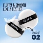 MARS Puffect Powder Puff with Strap | For Loose & Pressed Powder Application | Flawless Makeup Blend | Easy to Clean and Handle | Gentle on Skin | Pack of 2 - Fast UK Delivery - Image 7