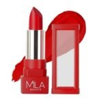 MILA Beaute Matte Lipstick | Highly Pigmented & Lightweight Formula | Matte Finish | Gives Full Coverage | Shade - - Fast UK Delivery - Image 2