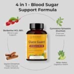 Rooted Active Metabolic Balance Combo : Gluco Guard - Blood Sugar support with Berberine HCL 98% & Liver cleanse, detox & repair; Herbal liver detox supplement with Milk Thistle, Dandelion root, Kutki - Fast UK Delivery - Image 7
