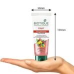 Biotique Fruit Brightening Face Wash, 50ml - Fast UK Delivery - Image 4