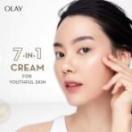 Olay Total Effects Day Cream | Fights 7 Signs of Ageing | With Niacinamide and Green Tea Extracts | Normal, Oily, Dry, Combination Skin | 50g - Fast UK Delivery - Image 4
