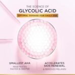 L'Oreal Paris Glycolic Bright Glowing Serum Sheet Mask, Face Mask for Glowing Skin, 22 g - Fast UK Delivery - Image 4