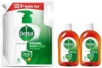 Dettol Antiseptic Disinfectant liquid for First aid, Surface Cleaning and Personal Hygiene & Liquid Handwash Refill - Original Germ Protection Hand Wash- 1500ml | Antibacterial Formula - Fast UK Delivery - Image 2