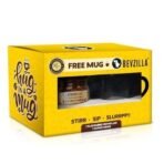 Bevzilla Turkish Hazelnut Premium Edition Pack - Free Coffee Mug | 100% Arabica Beans | Instant Coffee | 50 gms Pack | Makes up to 25 cups | Best for Espresso, Latte, Cappuccino - Fast UK Delivery - Image 3