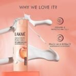 LAKME Peach Milk Moisturizer Body Lotion, 200ml - Fast UK Delivery - Image 6