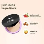 Plum Legit Matte Talc-Free Compact With SPF15 | Lightweight | Even Coverage | 100% Vegan & Cruelty Free | Olive Gleam - 127Y - Fast UK Delivery - Image 6