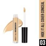 Hilary Rhoda Hide It All Cover Conceal | Conceals Masks, Scars & Dark Circles | High Coverage Concealer | With Shea Butter | Matte Finish | Cruelty-Free & Vegan (Neutral - Shade 3, 3.7ml) - Fast UK Delivery - Image 3