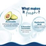 Aqualogica Barrier+ Hydra Gel Moisturizer with 5 Ceramides & Avocado | 24-Hour Intense Hydration | Weightless Water-Like Gel Texture | Non Sticky & Quick Absorbing for Healthy Skin Barrier | 200 g - Fast UK Delivery - Image 6