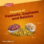 Bikano Shahi Mixture Namkeen| Crunchy Dry Fruits Peas & Peanuts| Crunchy & Tasty, 1000g Pack - Fast UK Delivery - Image 5
