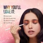 Hilary Rhoda Play n Blend Eyeshadow Palette | Matte & Shimmer Finish | Super-fine Particles | 18 Trendy Colours | Available in 2 Variants | Blends Easily - 20g (Day Dreamer - Shade 01) - Fast UK Delivery - Image 6