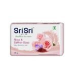 Sri Sri TATTVA shuddhta ka naam Rose & Saffron Soap | Silky, Smooth & Soft Skin | Buy 6 Get 2 Free | 75gm Each - Fast UK Delivery - Image 3