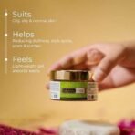 Indus Valley Organic And Natural Cow's Milk Yogurt & Honey Depigmentation Gel | All skin type - 50 ML - Fast UK Delivery - Image 5