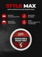 Beardo Gift Box 5-in-1 | Activated Charcoal Facewash 100ml | Godfather Beard oil 30ml | Beardo Beard & Mustache Wax - Extra Strong 50g | Growth Roll on 8ml | Whisky Smoke Perfume for men EDP 8ml | Valentines day gift for husband | Gift for boyfriend | Gift for Men - Fast UK Delivery - Image 5