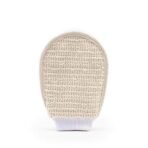 mCaffeine Exfoliating Gloves for Body Cleansing and Scrubbing | Bath Glove - made of 100% Natural Fibre | Gentle on the Skin | Sustainable, Unisex | Easy to Use - Fast UK Delivery - Image 2