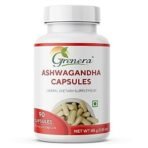 Grenera Ashwagandha Capsules - 90 Vegetarian Capsules - 500 mg per Capsule - Fast UK Delivery - Image 2