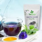 Tea Aroma Organic Blue Pea Flower Tea | Skin Glow & Brain Health Benefits | Caffeine-Free Herbal Tea | 100% Natural | 30g - Fast UK Delivery - Image 3