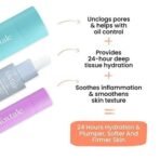 Foxtale 3-step PM Routine Skin Care Combo Kit | Cleanser Face Wash 100ml + Hydration Serum 30ml + Moisturizer 50ml - Fast UK Delivery - Image 3