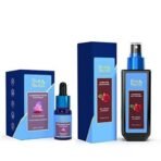 Blue Nectar Kumkumadi Face Serum 10ml & Rose Face Mist 100 ml - Fast UK Delivery - Image 3