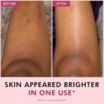 mCaffeine Brightening Raspberry Body Scrub | Tan Removal | AHAs - Lactic & Glycolic Acid, Niacinamide | Vitamin C Rich for Brighter, Soft Skin | Remove Dry, Dead Skin | Fruity Berries Aroma - 175g - Fast UK Delivery - Image 5