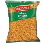 Bikano Namkeens Pack of 12 (Pack of 12, Aloo Bhujia) - Fast UK Delivery