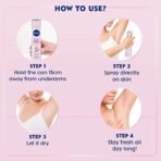 Nivea Deodorant, Spray Pearl & Beauty for Women, 150ml (Pack of 2) - Fast UK Delivery - Image 6