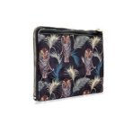 Colorbar Safari Small Flat Pouch II Large Main Compartment with Flexible Strap to Securely Hold Documents/Device II Outer Material Velvet Polyester II Inner Material Polyester - Fast UK Delivery - Image 3