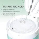 mCaffeine 2% Salicylic Acid Zinc PCA & Matcha Tea Clear Skin Acne Pads | Anti Acne Exfoliating Serum Toner Pads for Acne-Prone Skin | For both Women and Men - 40 N (x1) - Fast UK Delivery - Image 5