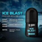 Beardo Ice Blast Perfume Roll On 50ml (Pack of 3) - Fast UK Delivery - Image 4