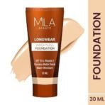 MILA Beaute Longwear Weightless Foundation | Liquid Foundation | Shade - (201 Natural, 30ml) & (204 Soft Beige, 30ml) - Fast UK Delivery - Image 4