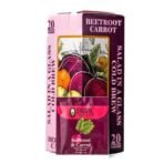 Shunya India Beet Root, Carrot and Amla Cold Brew (20 Pouchs, 5g Each) - Restorative and Detoxifying with Natural Antioxidant, Support Immunity, Caffeine Free - Fast UK Delivery