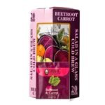 Shunya India Beet Root, Carrot and Amla Cold Brew (20 Pouchs, 5g Each) - Restorative and Detoxifying with Natural Antioxidant, Support Immunity, Caffeine Free - Fast UK Delivery