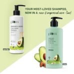Plum Avocado & Argan Frizz Control Shampoo | for Curly, Wavy & Frizzy Hair | Sulphate & Parabens Free | with Aloe Vera Extract | Reduces Frizz, Retains Moisture & Conditions Strands | 250ml - Fast UK Delivery - Image 5