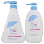 Sebamed Baby Gentle Wash Extra Soft (400mL) and Sebamed Baby Shampoo (500mL) Ultra Mild Hydrating Cleanser for Delicate Baby Skin and Scalp Value Pack Bundle - Fast UK Delivery - Image 2
