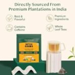VAHDAM, Detox Kahwa Green Tea - 50 Pyramid Tea Bags | 100% Natural, Non-GMO, Gluten Free | Desi Kahwa With Green Tea & Spices | Resealable Ziplock Pouch - Fast UK Delivery - Image 5