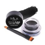 Mila Beaute Wink Artist Gel Eyeliner with Brush | For Eyes & Brows | Lasts Upto 36 Hours | Long Lasting & Waterproof Formula | Enriched With Calendula Oil and Aloe Vera | Shade - (Black, 4g) - Fast UK Delivery - Image 2