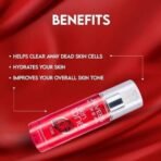 Jovees Herbal Rose Skin Toner For Refreshing Youthful Skin, Tightens Pores, Healthy Glow | Face Mist & Toner For Normal to Dry Skin | Paraben, Alcohol And Chemical Free- 200ml - Fast UK Delivery - Image 5