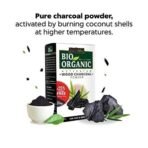 INDUS VALLEY Bio Organic 100% Natural Activated Charcoal Powder Ideal for Skin Removes Dead Skin, Impurities, Detoxifies Skin - (200g+50g) - Fast UK Delivery - Image 5