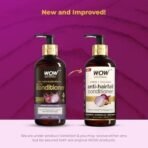 WOW Skin Science Onion Conditioner With Red Onion Seed Oil Extract, Black Seed Oil & Pro-Vitamin B5 - No Parabens, Mineral Oil, Silicones, Color & Peg - 300 Millilitre - Onion Black Seed - Fast UK Delivery - Image 3