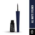 Colorbar All Matte Eyeliner, Blue 003, Matte Finish, 2.5ml | 16 hour stay | Smudgeproof | One stroke application - Fast UK Delivery - Image 3