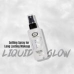 Fashion Colour Liquid Glow Setting Spray For Makeup Long Lasting (100ml) | Natural Dewy Finish | Keeps Makeup Intact | Hydrates, Soothes & Refreshes Skin | (MF09A, 100ML) - Fast UK Delivery - Image 3