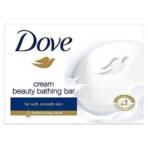 Dove Cream Beauty Bathing Bar With ? Moisturizing Cream To Give You Softer, Smoother Skin, 100 g - Fast UK Delivery - Image 2